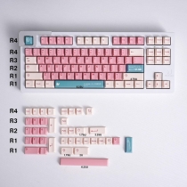 Ania 104+21 Keys GMK ABS Doubleshot Keycaps Set for Cherry MX Mechanical Gaming Keyboard